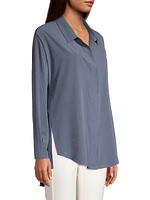 Plus Size Tech Stretch Snap-Front Shirt