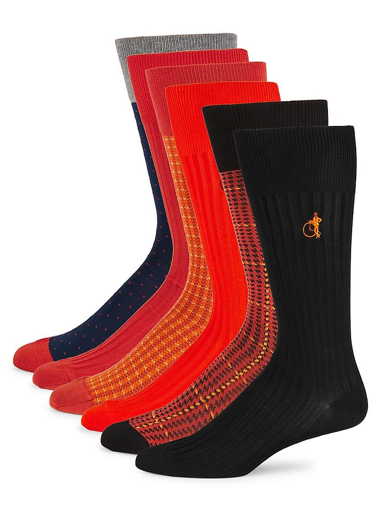 Dash Of Class 6-Pack Sock Gift Box