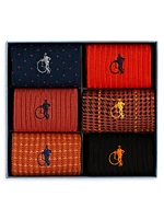 Dash Of Class 6-Pack Sock Gift Box