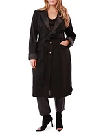 Allegra Felted Wool Belted Coat