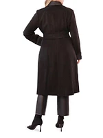 Allegra Felted Wool Belted Coat