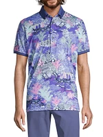 Savannah Nights Graphic Polo Shirt