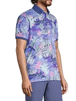 Savannah Nights Graphic Polo Shirt