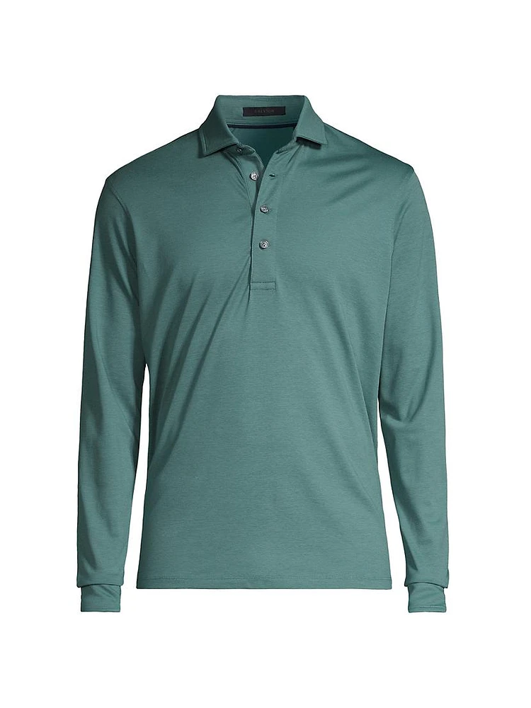 Omaha Long-Sleeve Polo Shirt