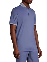 Cotton-Blend Polo Shirt