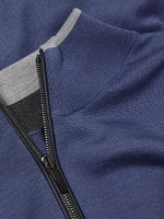 Sebonack Lightweight Merino Wool Quarter-Zip