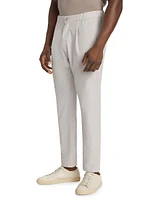 Laminar Seersucker Straight-Leg Pants