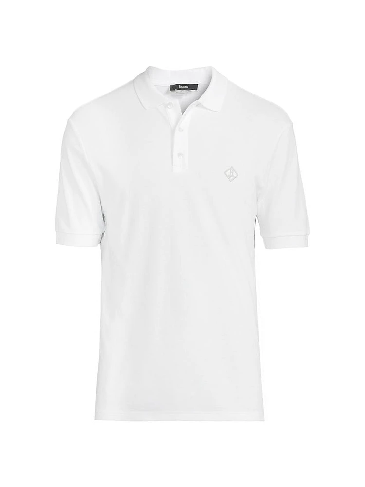 Cotton Piqué Polo Shirt