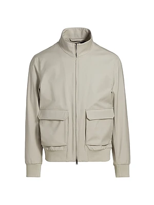Herno X Loro Piana Storm System Bomber Jacket