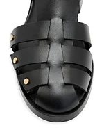 Nelly 30MM Studded Leather Sandals