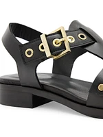 Nelly 30MM Studded Leather Sandals