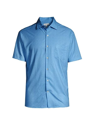 Crown Clamming Performance Poplin Sport Shirt