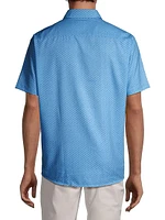 Crown Clamming Performance Poplin Sport Shirt