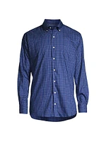 Crown Patten Lite Grid Check Button-Down Shirt