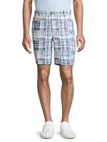 Crown Cabana Madras Cotton Shorts