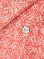 Crown Sandblast Linen Button-Front Shirt