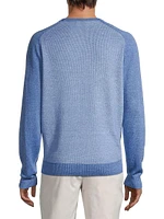 Crown Stafford Saddle Shoulder Crewneck Sweater