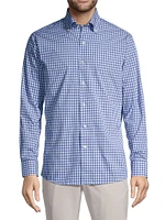 Crown Crafted Cole Performance Poplin Sport Shirt