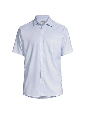 Crown Bloques Performance Poplin Sport Shirt