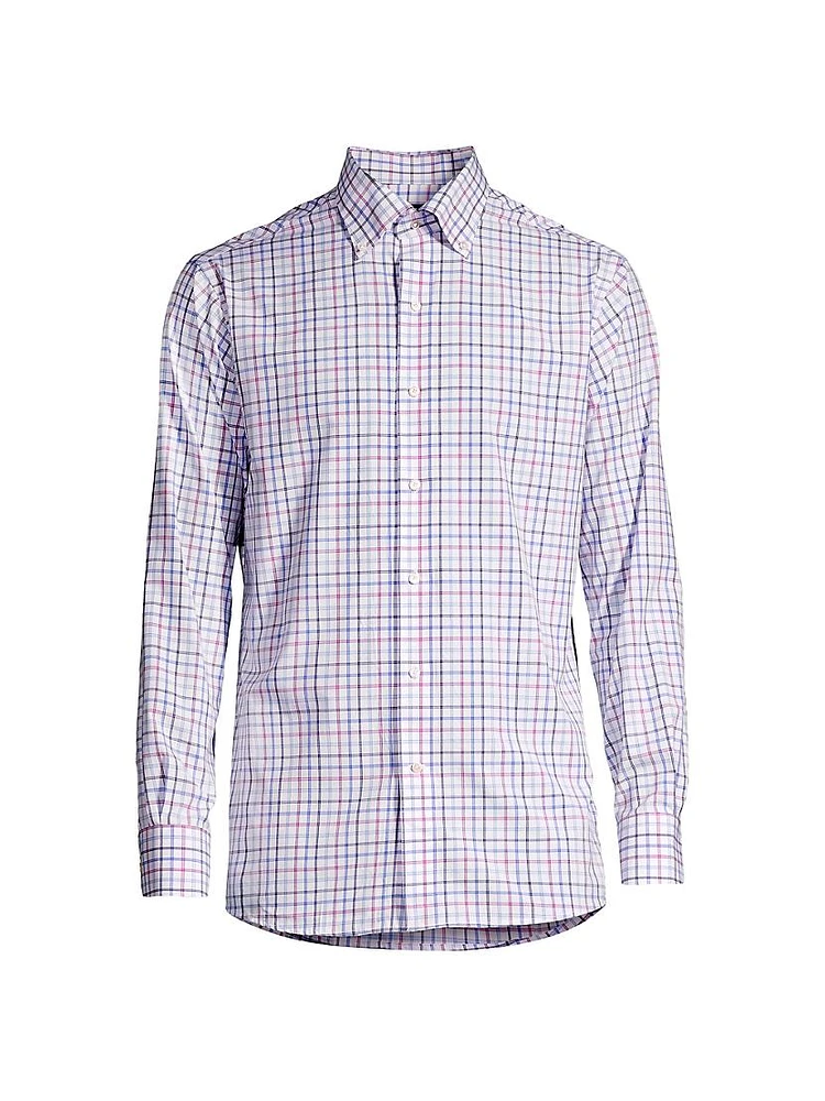 Crown Crafted Kimball Performance Poplin Sport Shirt