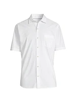 Crown Seaward Seersucker Cotton Sport Shirt