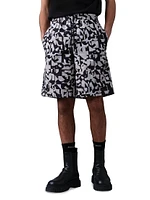 Dante Abstract Geometric Shorts