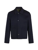 Anders 2-In-1 Reversible Double-Face Wool Jacket