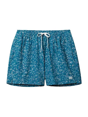 R&R Floral Swim Trunks