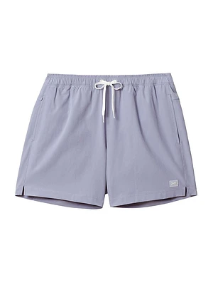 R&R Drawstring Swim Trunks