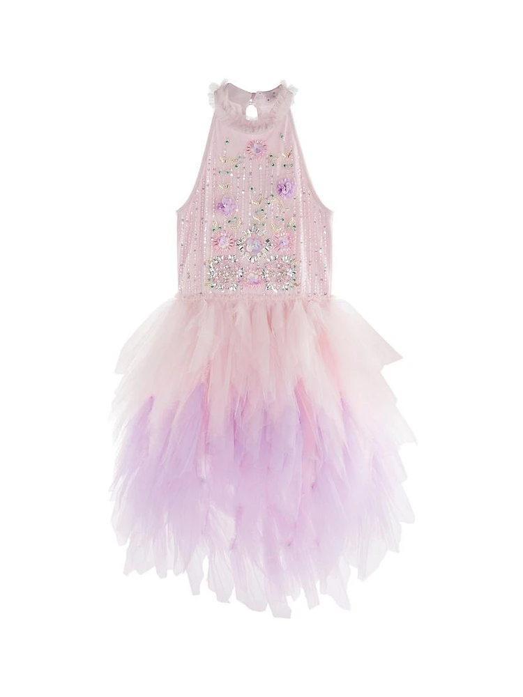 Little Girl's & L'artiste Classicism Halter Tutu Dress