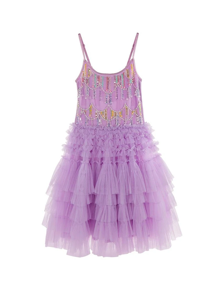 Little Girl's & L'artiste Painterly Tutu Dress