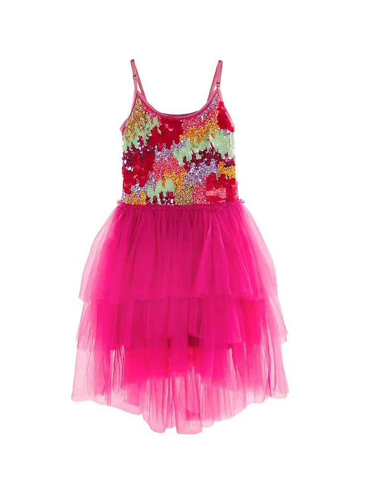 Little Girl's & L'artiste Pop Art Tutu Dress