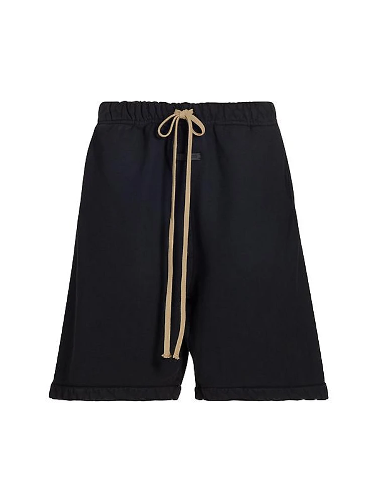 Cotton Drawstring Sweatshorts