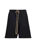 Cotton Drawstring Sweatshorts