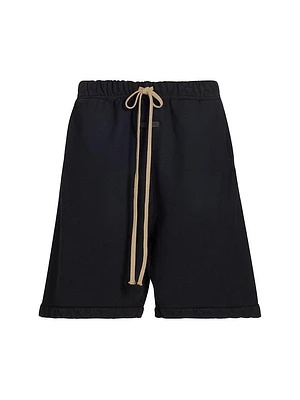 Cotton Drawstring Sweatshorts