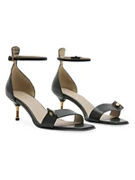 Gloria 55MM Leather Sandals