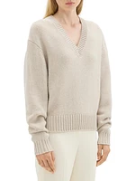 Cashmere V-Neck Sweater