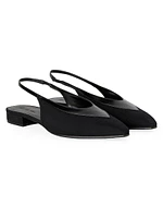 Rebecca Wool & Leather Flats