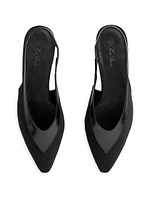 Rebecca Wool & Leather Flats