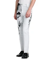 Floral Cotton Suit Pants