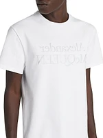 Backwards Logo Cotton T-Shirt