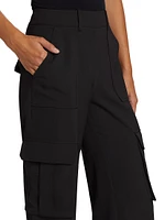 Saul Crepe Cargo Pants