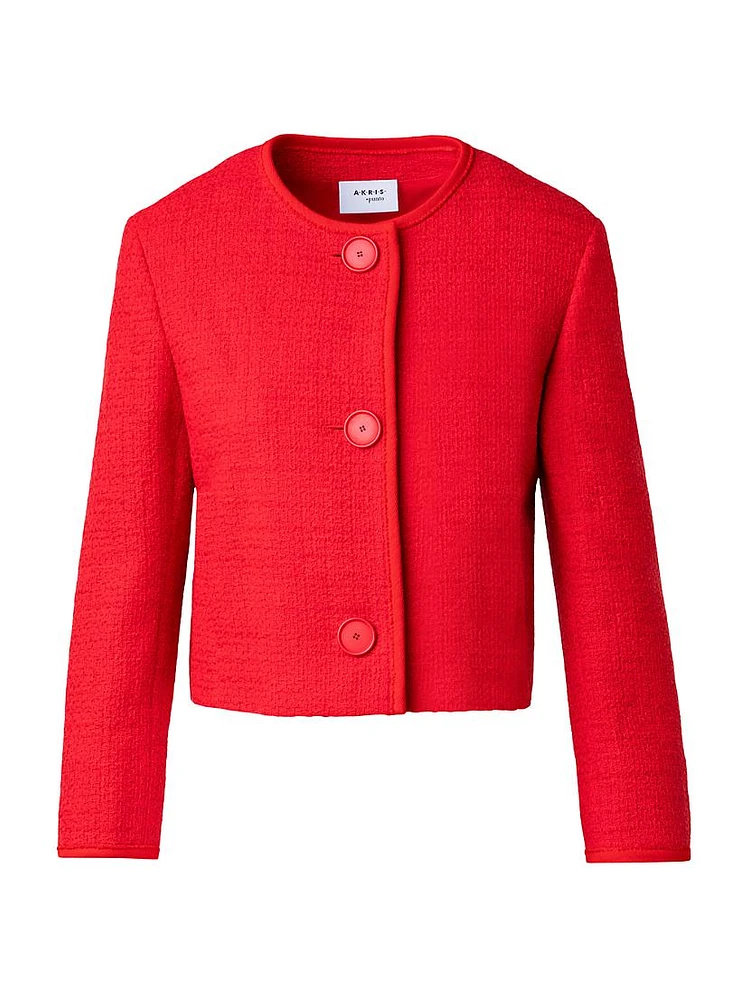 Bouclé Tweed Jacket