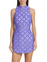 Marshall Textured Lace Minidress