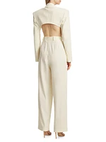 Amschel Cut-Out Wide-Leg Jumpsuit