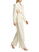 Amschel Cut-Out Wide-Leg Jumpsuit