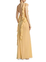 Olivialle Ruffle Sleeveless Maxi Dress