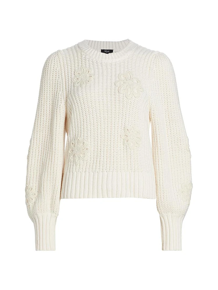 Romy Knit Cotton-Blend Sweater