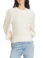 Romy Knit Cotton-Blend Sweater