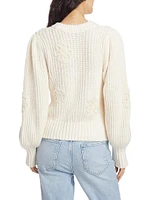 Romy Knit Cotton-Blend Sweater